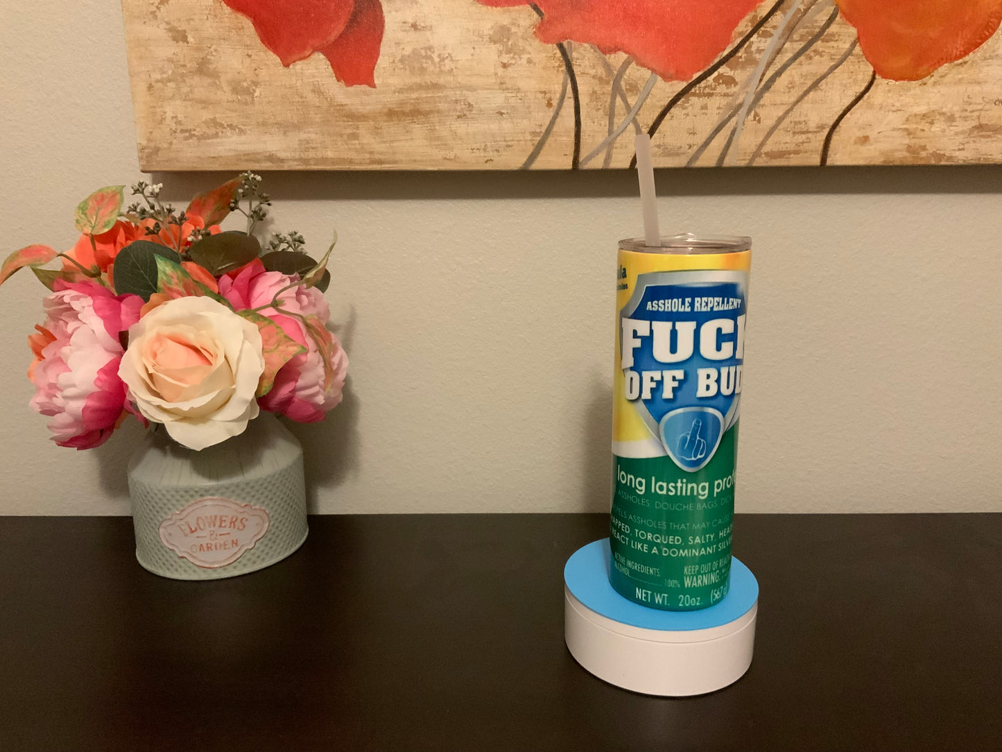 20oz Fuck Off Bud Insulated Tumbler