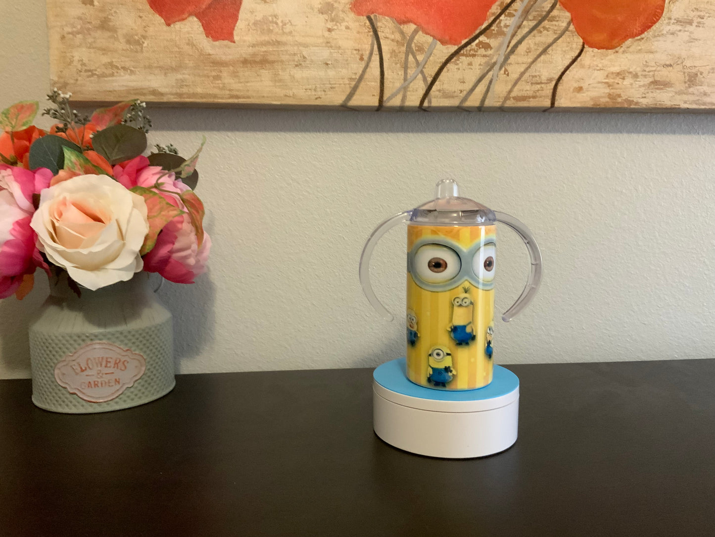 12oz Minion Sippy Tumbler Cup